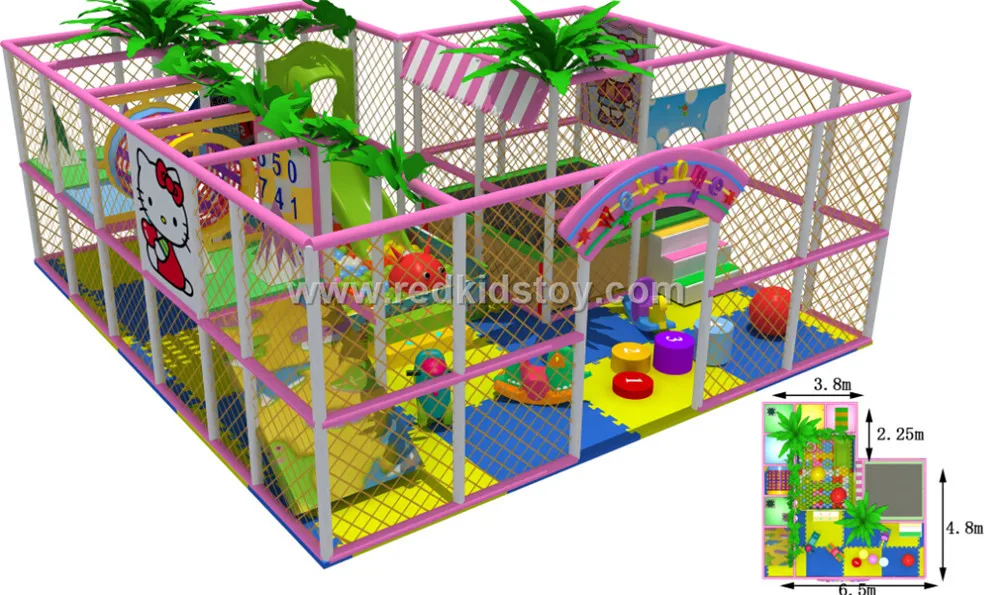 CE Approved Indoor Playground System Top Quality Indoor Naughty Castle Direct Factory Plaza De Juegos HZ-50123a