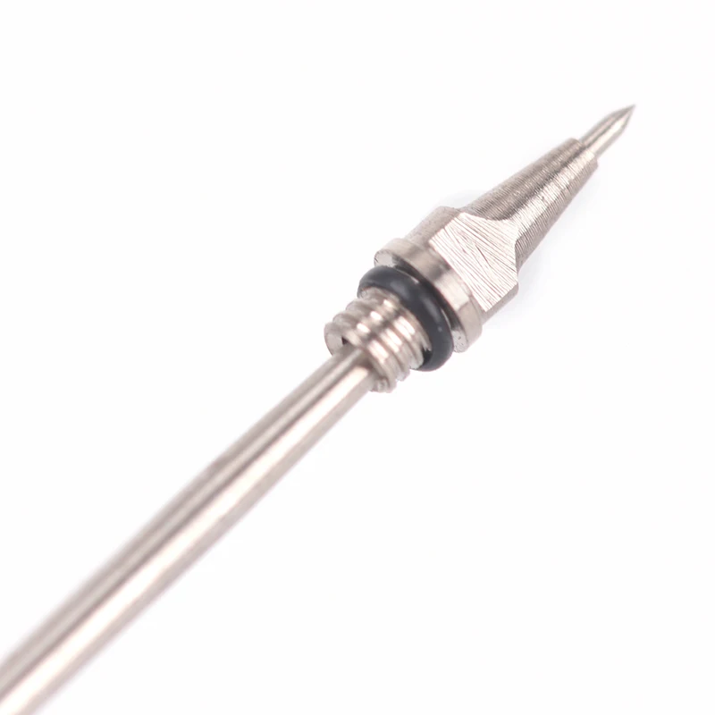 Ugello per aerografo e sostituzione dell'ago per aerografo modello di pistola a spruzzo accessori per strumenti di manutenzione della vernice a spruzzo 0.2/0.3/0.5mm