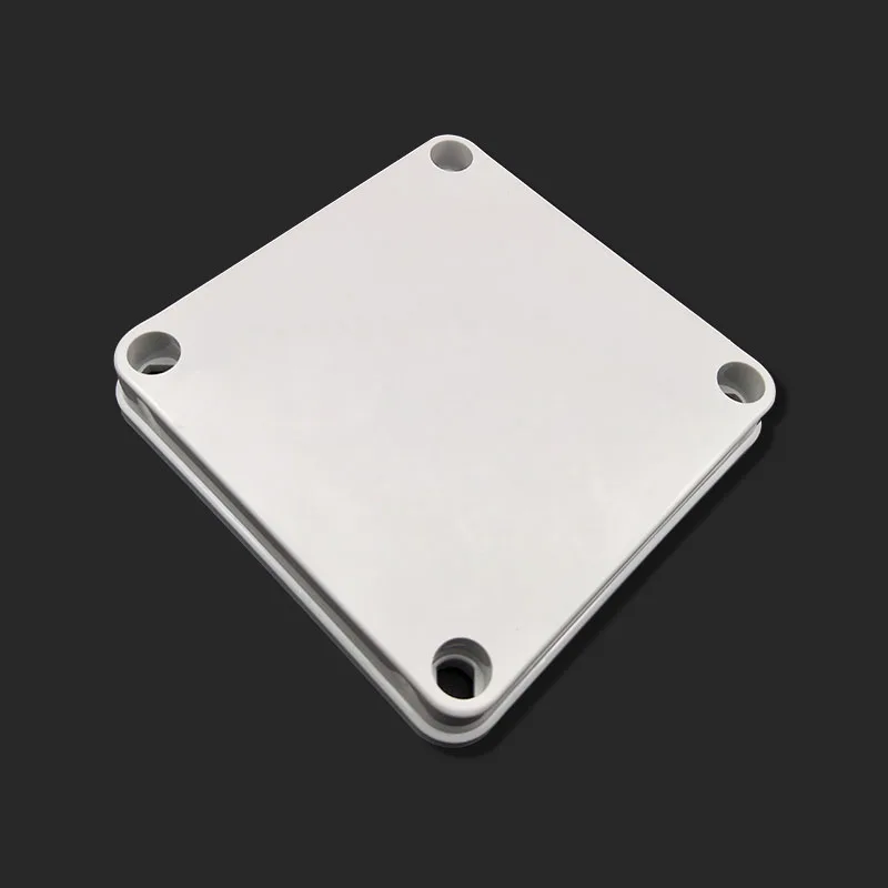 IP66 ABS Waterproof Electronics Junction Box 1 Inlet 2 Outlet DIY Terminals Enclosure Case Wiring Connection Box 120x120x80mm