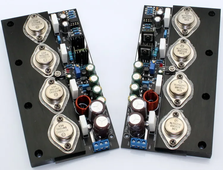 DC25-35V 20W MJ15024 / MJ15025 No feedback class A amplifier board