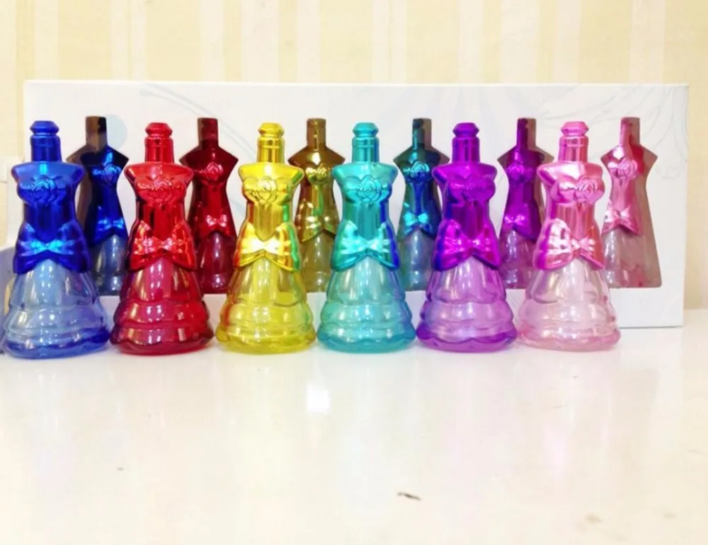 100 Uds nuevo portátil pequeño 12 ml atomizador de Perfume recargable botella de viaje para mujeres