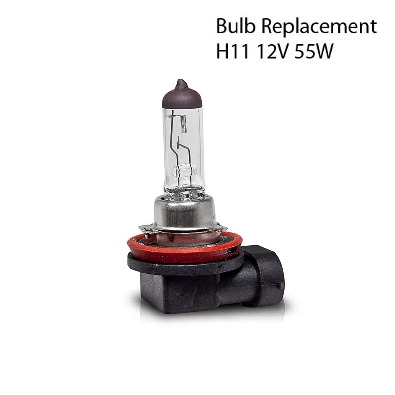 Fog Lamp Assembly Super Bright Fog Light For Peugeot 207 307 407 607 3008 SW CC VAN 2000-2013 Halogen Fog Lights