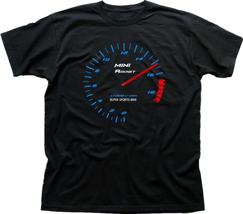 Hot Sale 100% Cotton R6 Yzf Super Sporter Biker Motorcycle Clock Black T-Shirt  Summer Tee Shirt Summer Tee Shirt