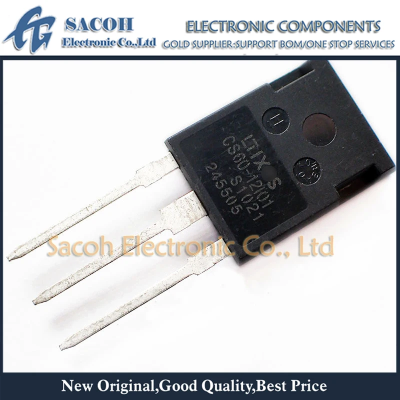 

New Original 1Pcs/Lot CS60-12IO1 CS60-12I01 OR CS60-14IO1 OR CS60-16IO1 TO-247MAX 60A 1200V Phase Control Thyristor