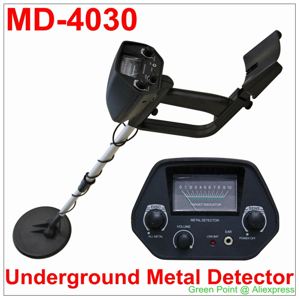 Professional Underground Metal Detector MD-4030 Gold Digger Treasure Hunter Portable Gold Detector Search Finder Treasure Search