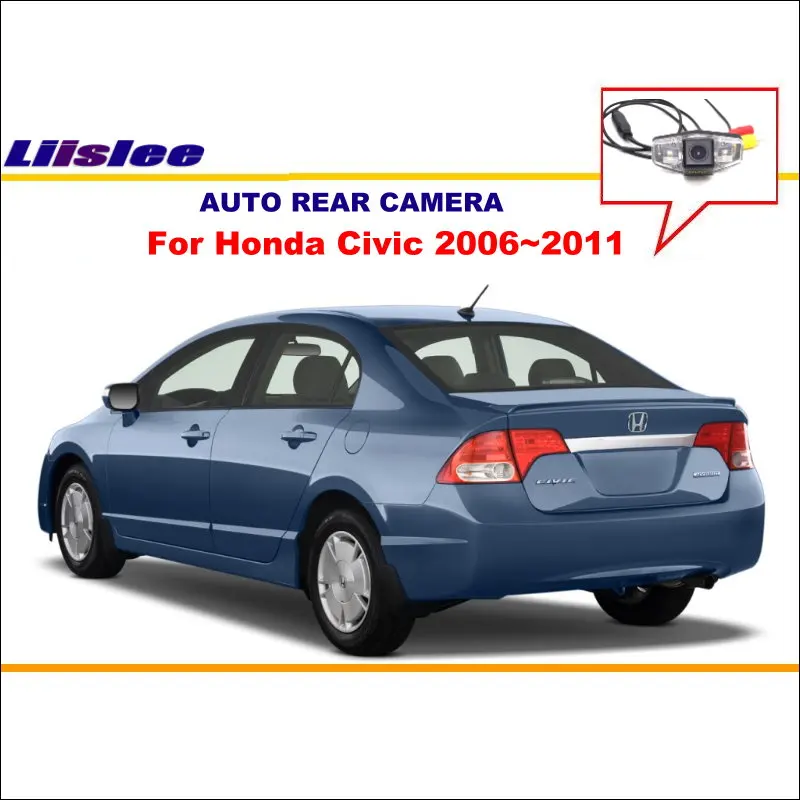 

For Honda Civic 2006-2011 Car Rear View Rearview Camera Backup Back Parking AUTO HD CCD CAM Accessories Kit