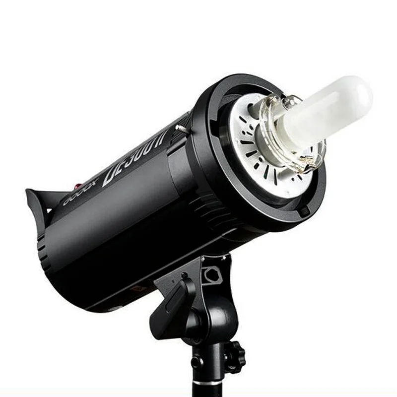 Godox DE300II 300Ws 2.4G GN65 Studio Flash Light Lighting Photography Strobe 300W Lamp Head with Bowens Mount Reflector Dish