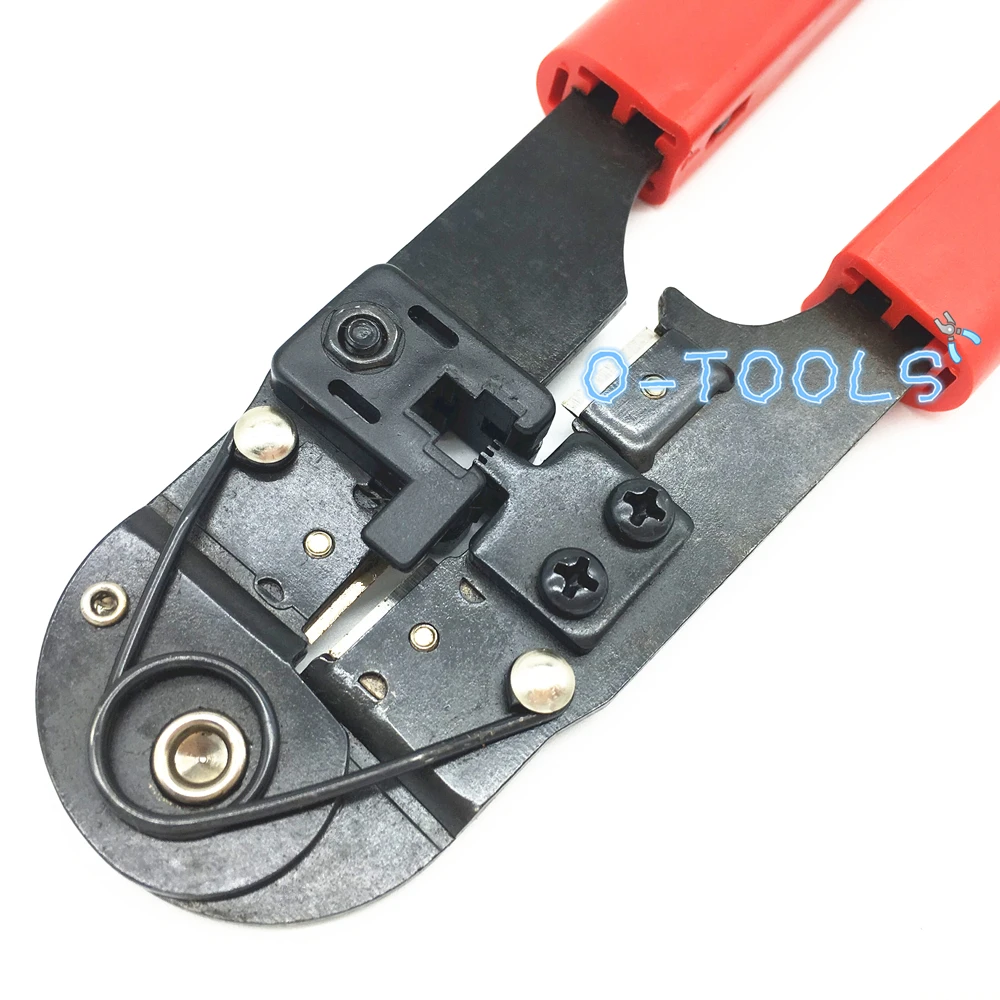 شبكة العقص أداة RJ10 4P قطع قطاع كابل صافي أدوات العمل LS-2094 وحدات الاتصالات متعددة الوظائف كماشة
