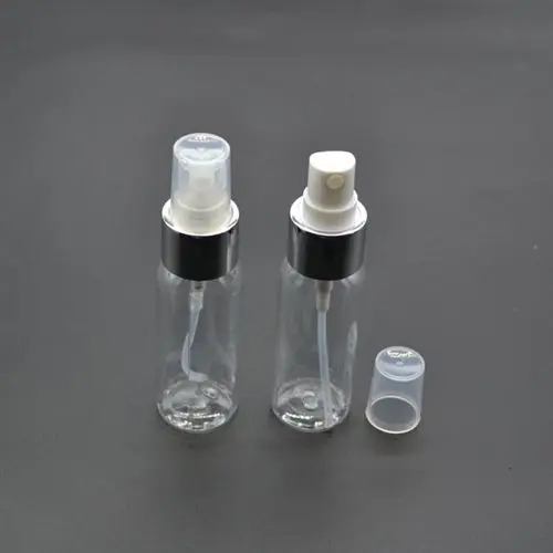 100PCS 30ML wholesale satin anodized aluminum spray bottle , 30ML spray bottle packing , 30ml clear cheap plastic spray bottles