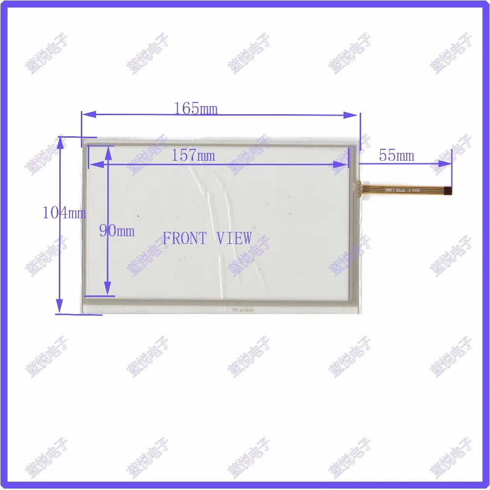 

7-дюймовый сенсорный экран 7-дюймовый DVD сенсорный экран GPS сенсорный экран 164*103