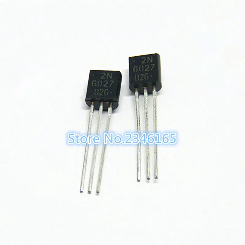 10PCS 2N6027 TO-92 2N 6027 TO92 Transistor 150MA 40V new and original