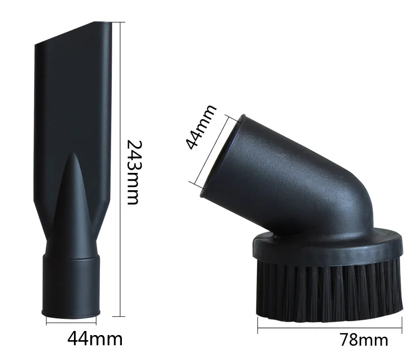 เครื่องดูดฝุ่นอุตสาหกรรมรอบแปรงและแบนหัวฉีดชุด,ภายใน44มิลลิเมตร,ทนทาน,เครื่องดูดฝุ่นอุตสาหกรรมอุปกรณ์