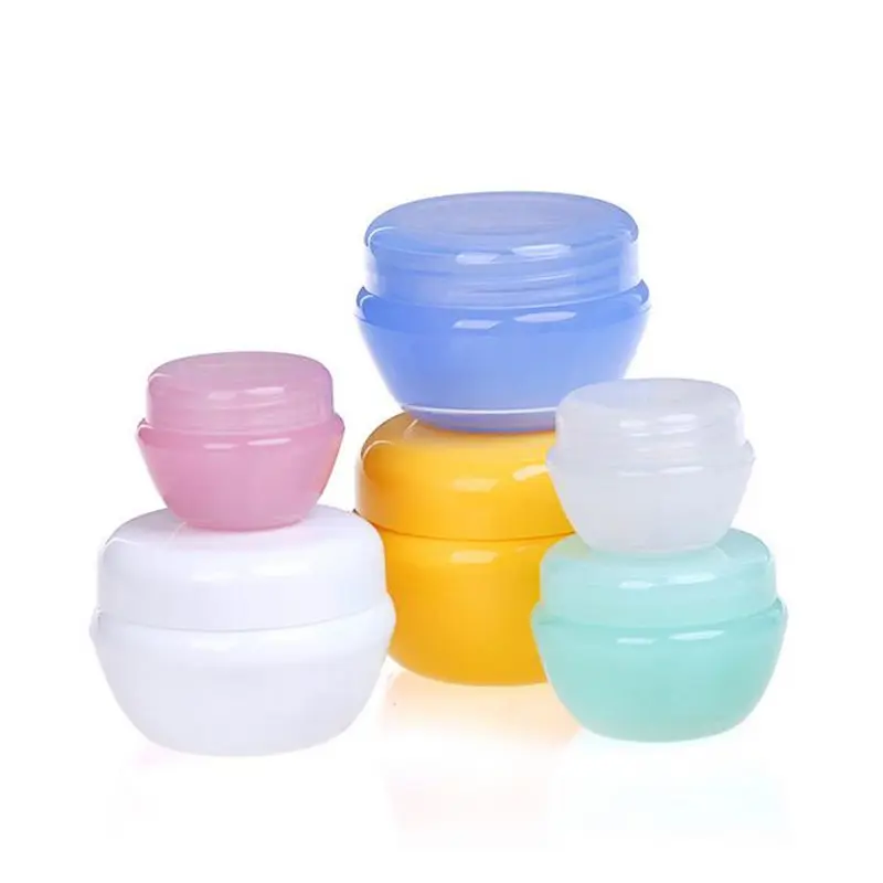 

5g 10g 20g 30g 50g Mushroom Cosmetic Empty Jar Pot Eyeshadow Makeup Face Cream Container Bottle PP Plastic Cream Jars F2017797