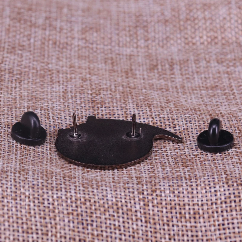 Grim reaper pin surfing ghost brooch summer beach pastel badges death surf ocean jewelry creative Halloween gift