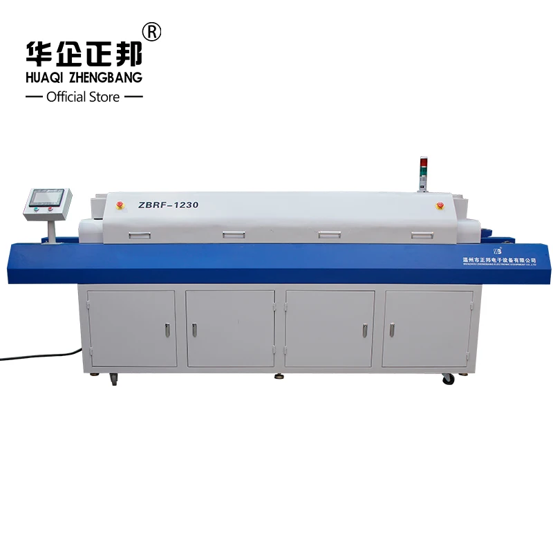 SMT Desktop Energy-saving Reflow Oven With PC/ Lead Free Reflow Solder Oven Equipment