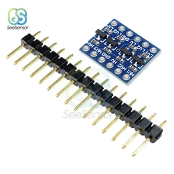 IIC I2C Logic Level Converter Bi-Directional Board Module 4 Channel 5V 3.3V With Pins