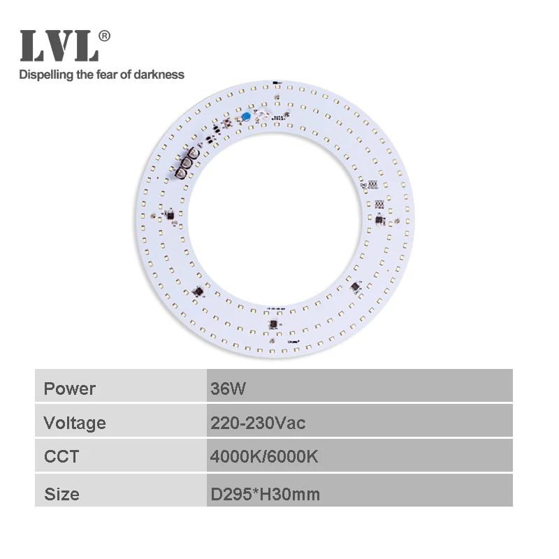 Oświetlenie sufitowe LED 36W okrągły kształt modułu Led lampa pokładzie oświetlenie panelowe LED 220V magnetyczna instalacja oświetlenia domowego