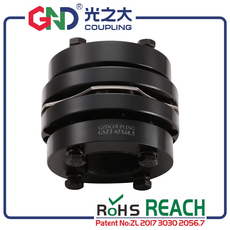 GSZT 45# steel 8 screws high rigidity double diaphragms locking assemblies series diameter 87mm length 77mm and 65mm 68.6