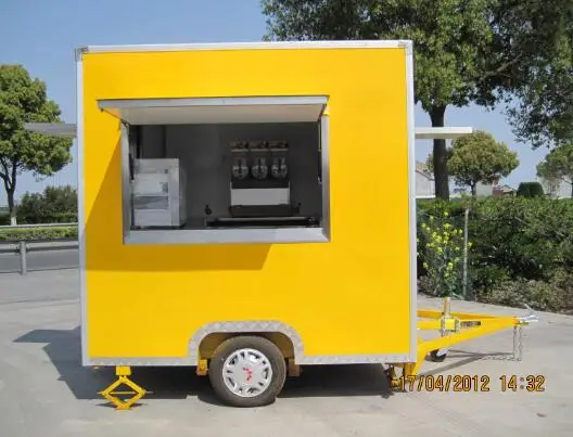 Food trolley cart price food trucks mobile food cart for sale image 2