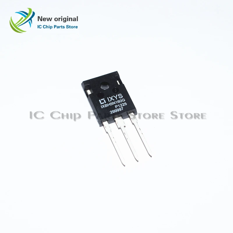 (2pieces) IXBH5N160G TO-247 MOS Trans IGBT Chip N-CH 100% Original integrated IC chip, In Stock