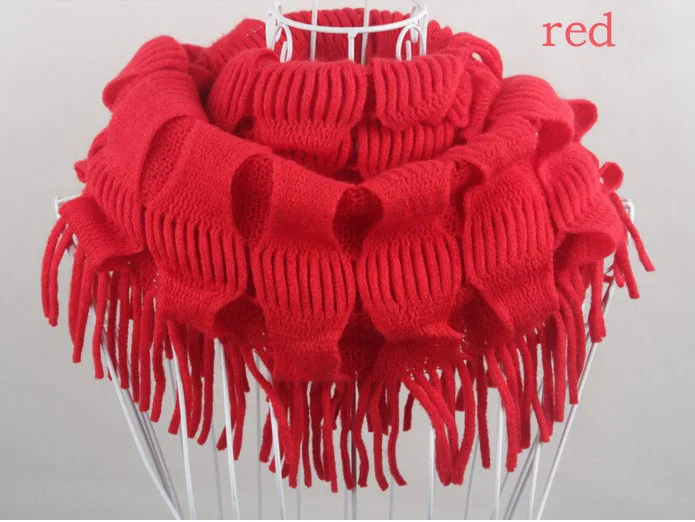 hot sell!!Fashion knitted soft solid very warm cashmere women winter scarf 11 colors black red pink yellow white brown