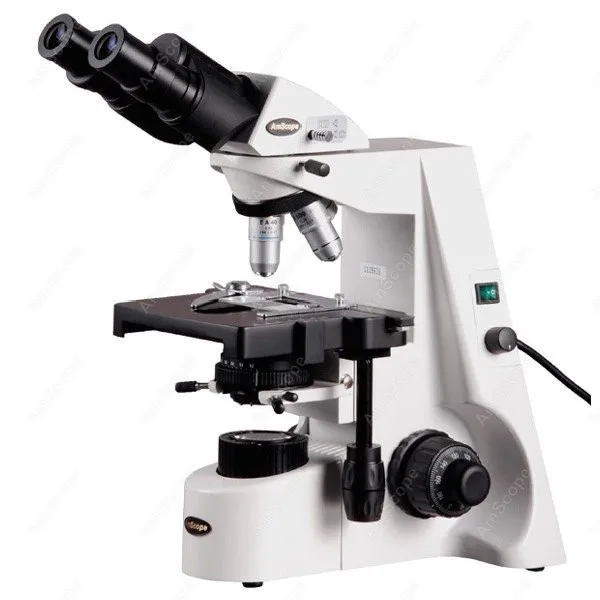 Kohler Binocular Compound Microscope--AmScope Supplies 40X-1500X Professional Infinity Kohler Binocular Compound Microscope