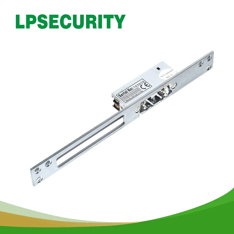 Adjustable Lock-tongue Secure Electric Strike Lock Door Double Unlock Mode NC/NO 12V long type Access Control System