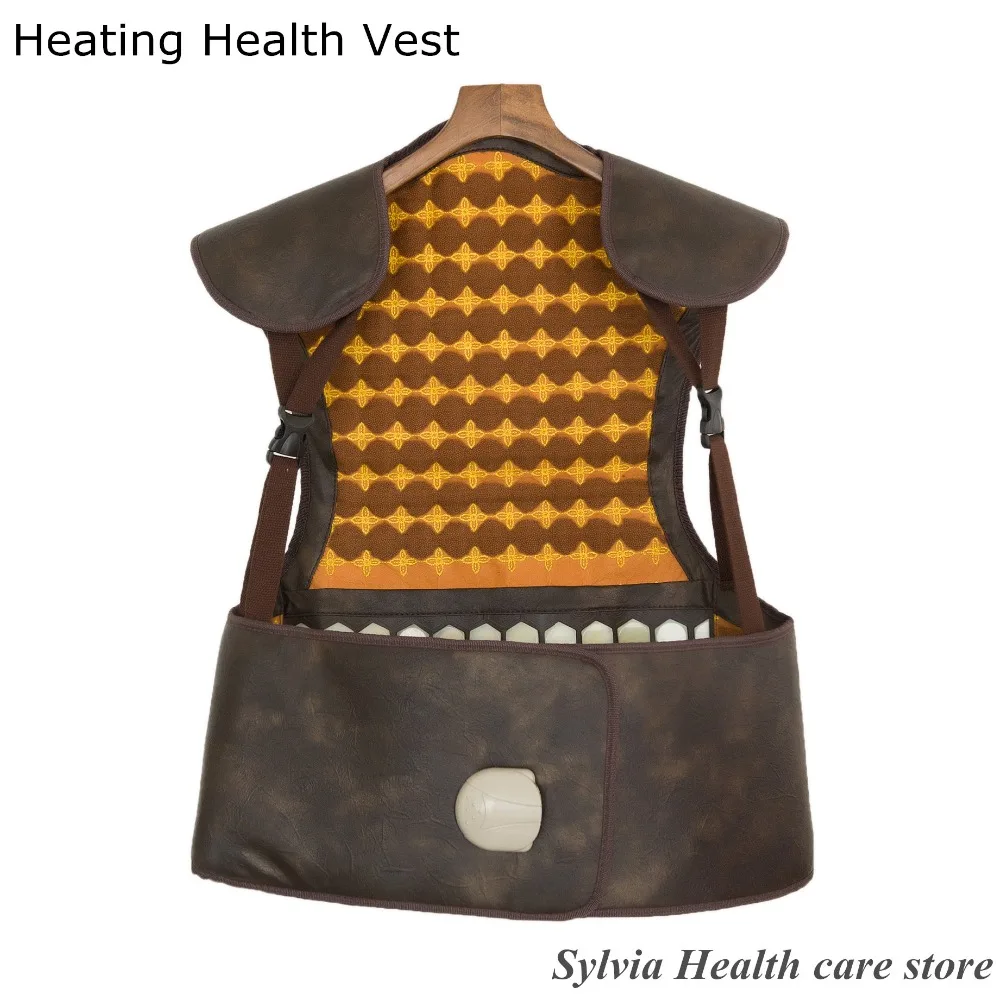 2020 NEW hot presents! heating tourmaline heating back support Natural Jade heating therapy belt healthcare heating back vest