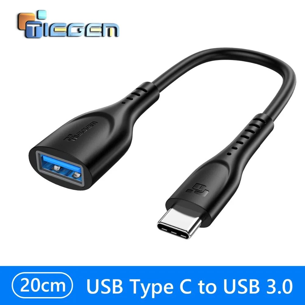 

Tiegem USB C Adapter OTG Cable Type C to USB 3.0 USB 2.0 Thunderbolt 3 OTG Type-C Adapter for Samsung Xiaomi MacBook USBC OTG