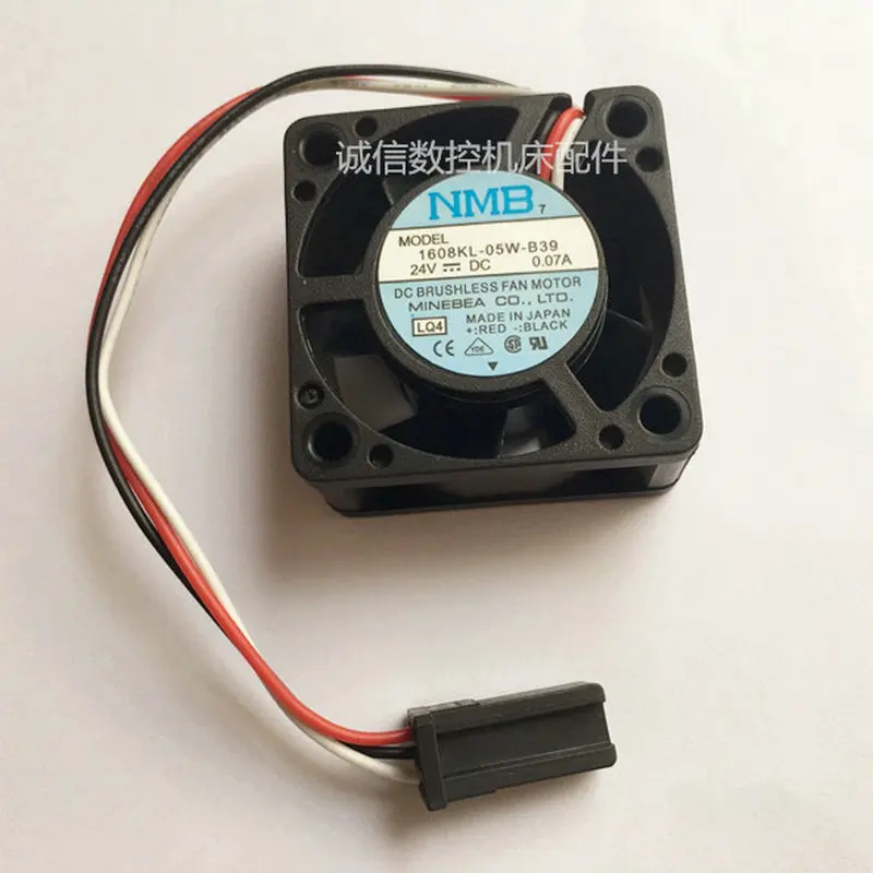 Imagem -04 - Nmb-mat 1608kl05w-b39 24vdc 0.07a 0.08a Ventilador com Fanuc Servo Driver Interface2 Pcs em Pacote