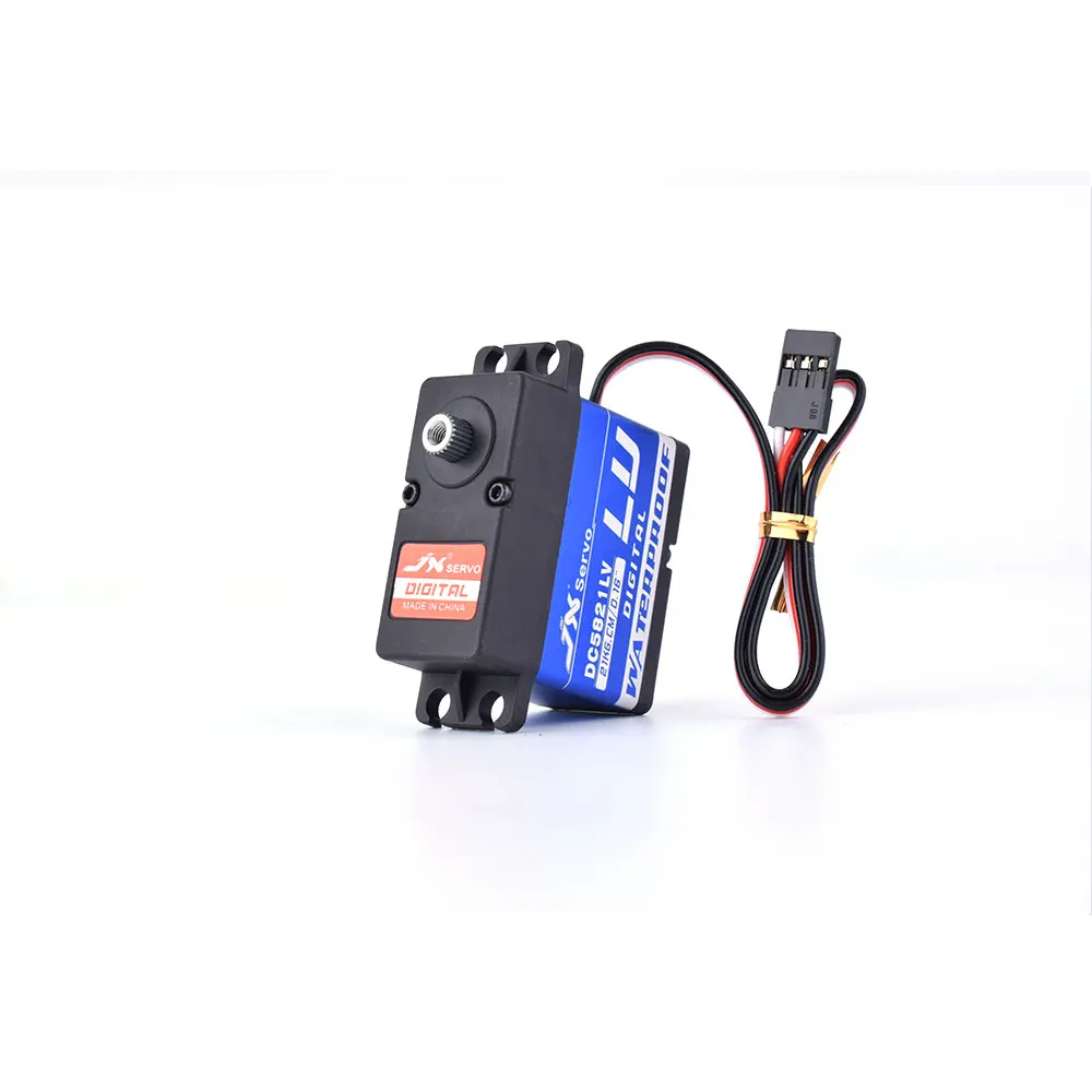 For TRAXXAS 1/8 1/10 Scale RC Car Buggy Crawler RC4WD TRX-4 SCX10 D90JX DC5821LV Servo 21KG Waterproof Core Full Metal Gear