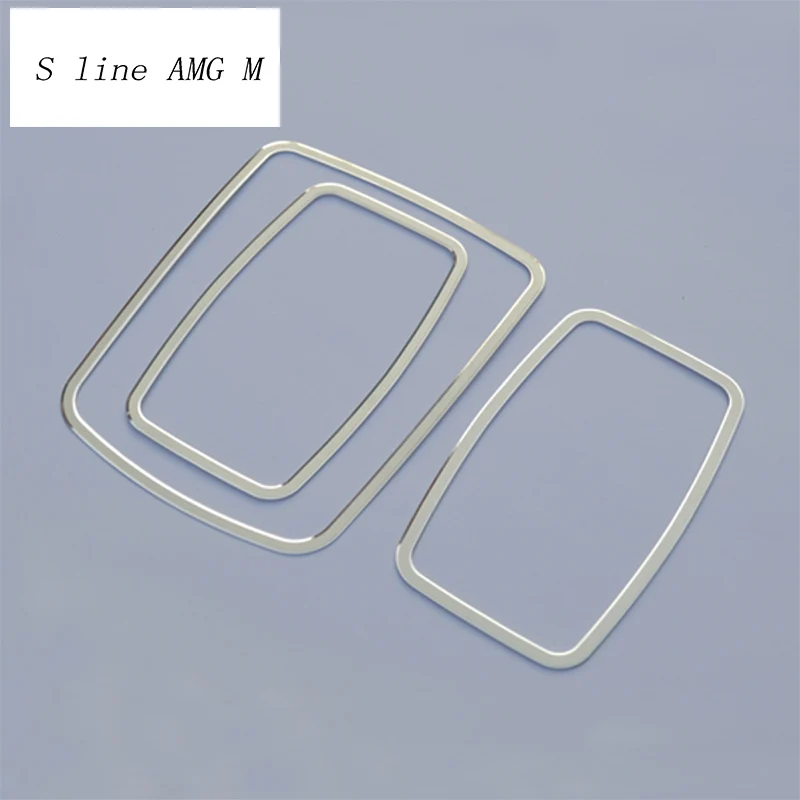 Car styling vehicle interior stickers interior control panel center console cover Auto Trim for Mercedes benz GLE ML W166 GL GLS