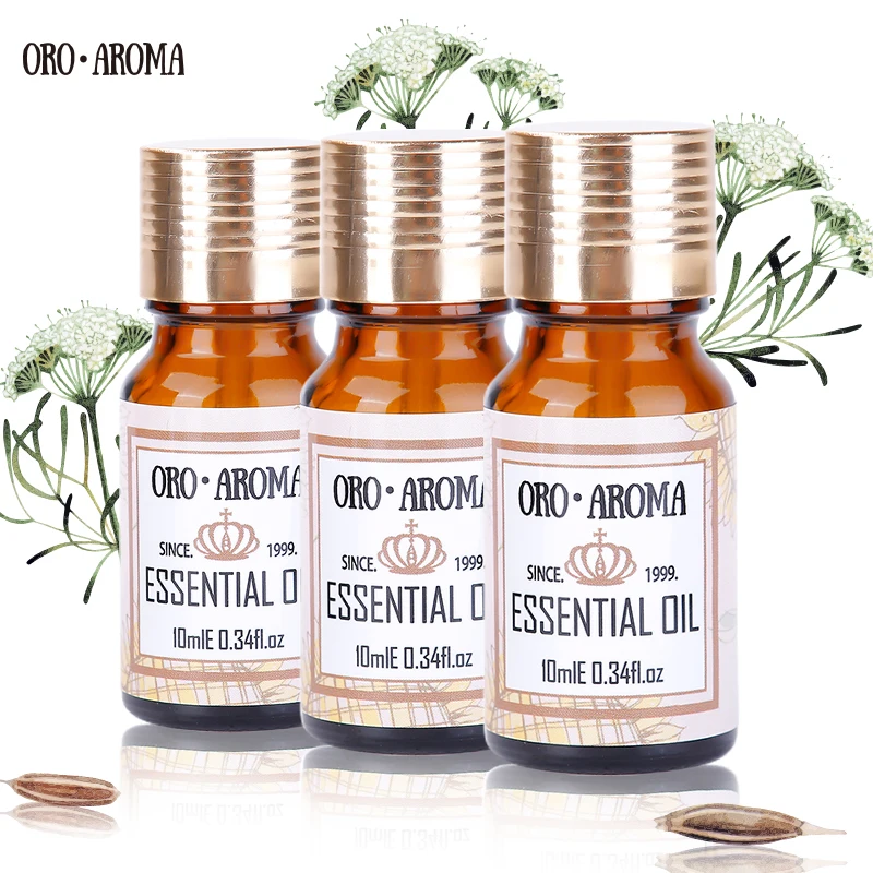 

Oroaroma Lemon grass Geranium Musk essential oils Pack For Aromatherapy Massage Spa Bath 10ml*3