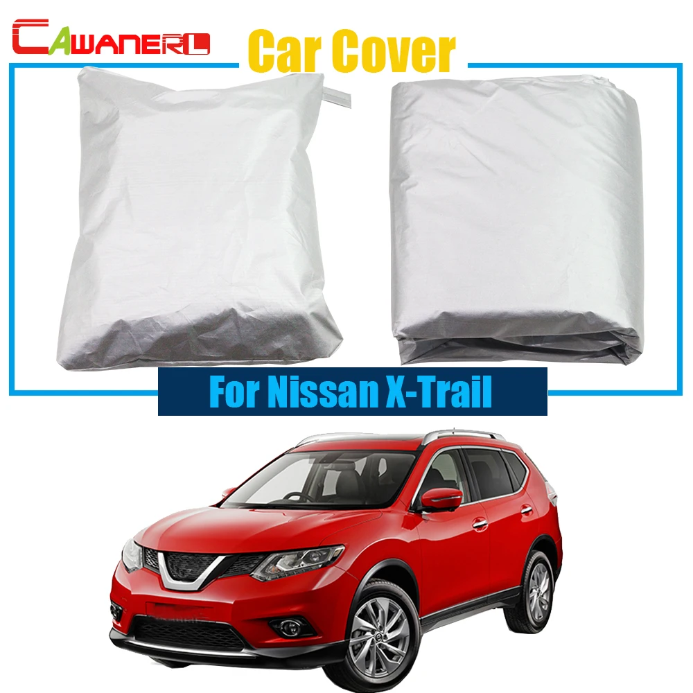 Cawanerl Outdoor Car Cover Snow Sun Rain Resistant Protector Cover Anti-UV For Nissan X-Trail High Quality !