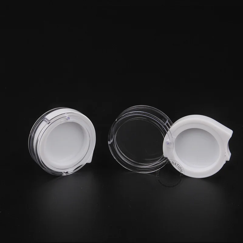 New Arrival 2g Empty Plastic Eye Shadow/Cream/Blush Jar 2ml Lipstick Packaging Box Cosmetic Containers 50pcs/lot