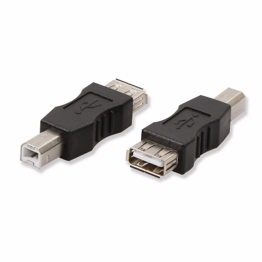 

2 шт./лот USB 2,0 A переходник мама-USB B Печать штекер