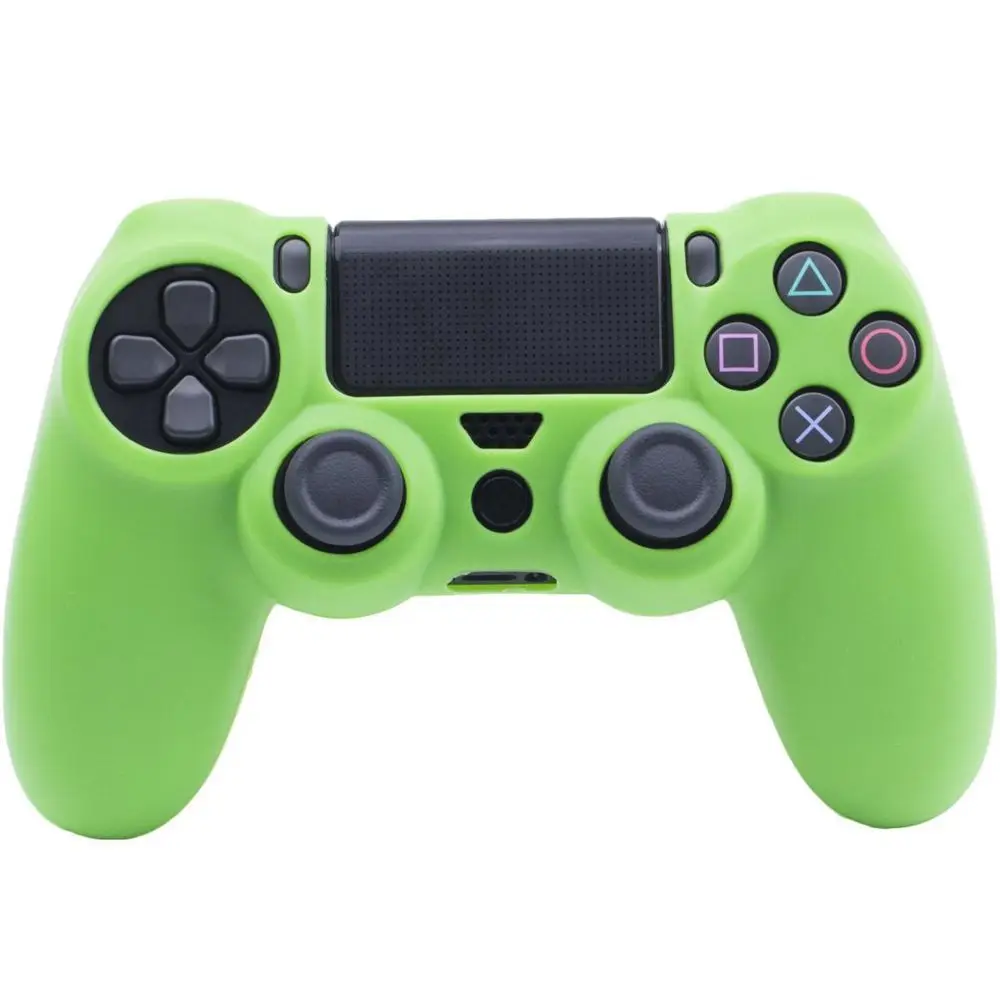 Чехол для контроллера PS4/Slim, силиконовый мягкий гибкий гелевый резиновый чехол, чехол для Sony Playstation 4, аксессуары для игрового контроллера