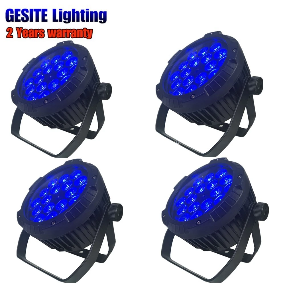 

aluminum alloy 18PCS 18W outdoor waterproof led par price Stage Lighting