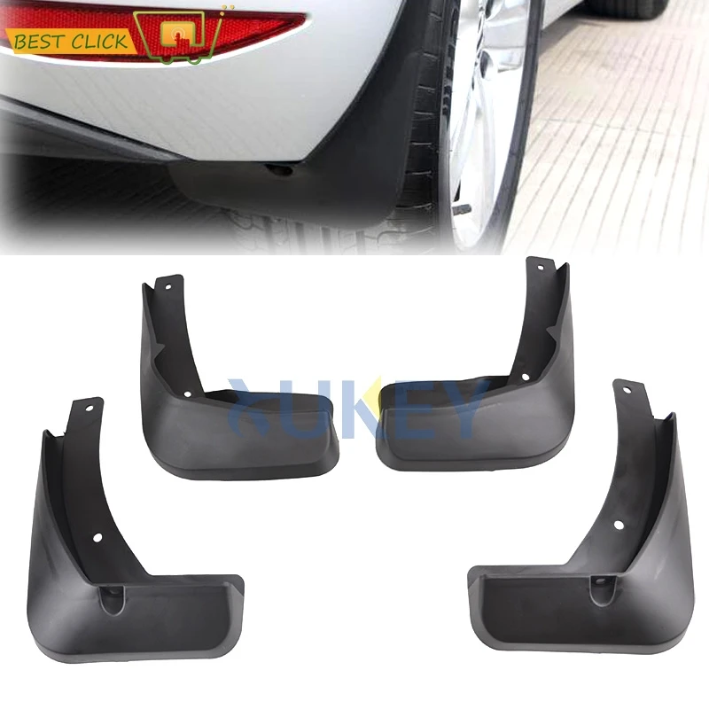 Set Molded Mud Flaps For Volkswagen VW Golf 7 Mk7 VII 2013 2014 2015 2016 Mudflaps Splash Guards Front Rear Mud Flap Mudguards