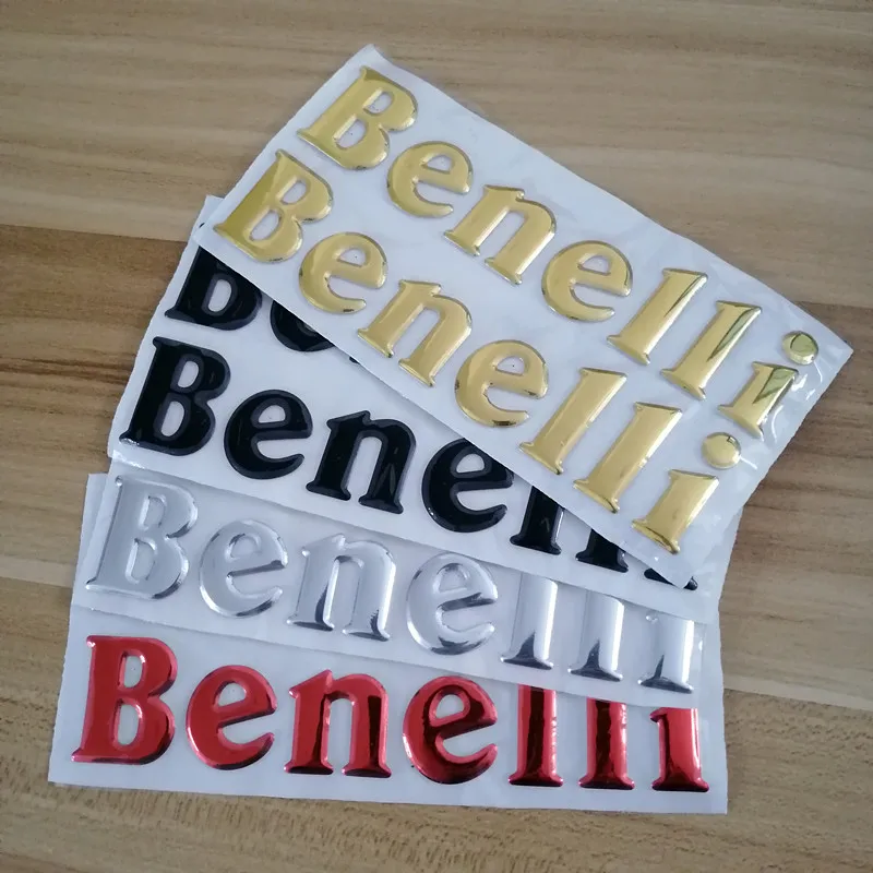 Motorcycle 3D sticker Decal for Benelli BN600 TNT600 Stels600 Keeway RK6 BN302 TNT300 STELS300 VLM VLC 150 Sticker Silver Black