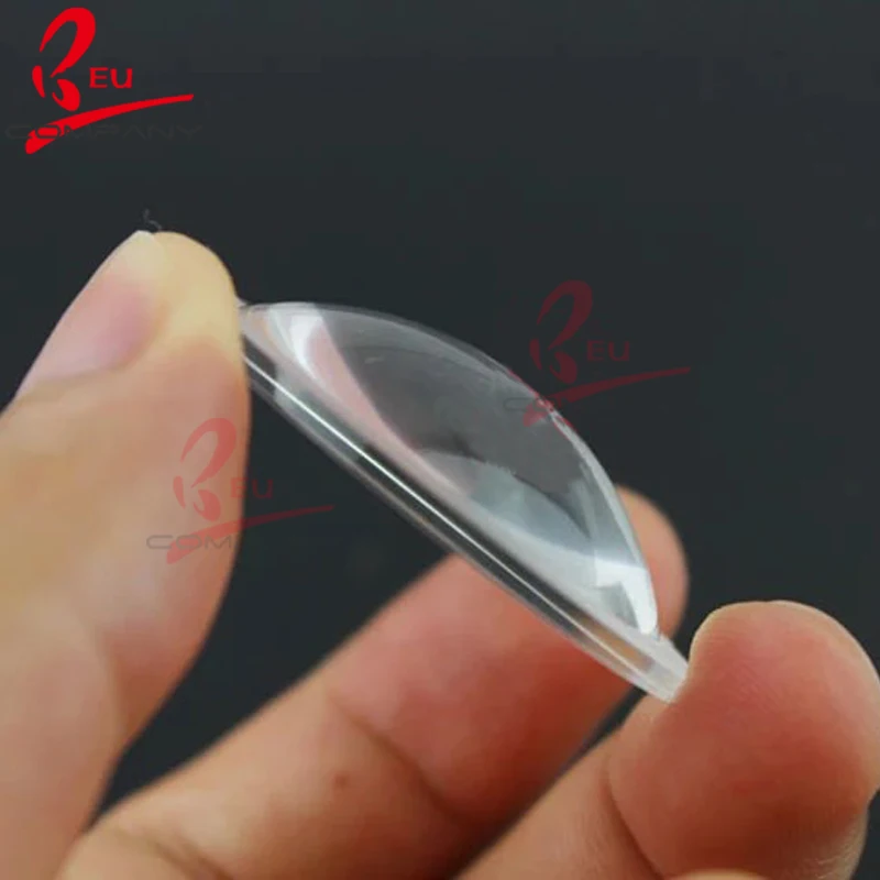 Factory made Diameter 19.3mm 70 degree FL 17mm  Plastic Plano-convex lens