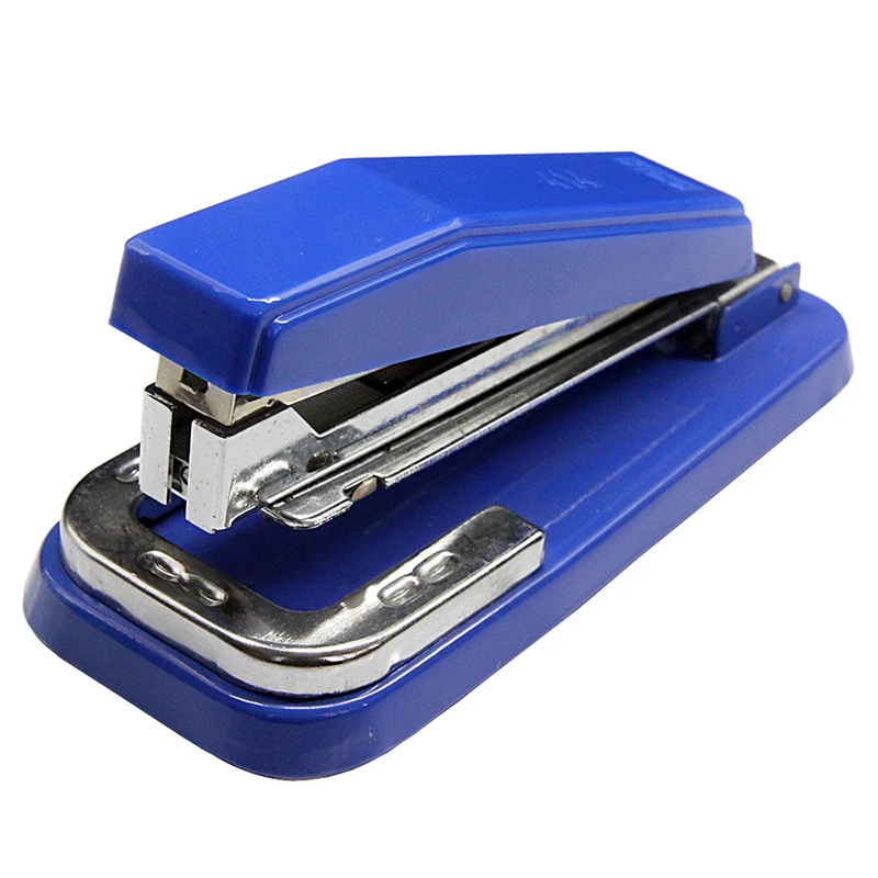 Deli Stapler 360 Degree Rotatable Heavy-Duty Staplers Standard Middle Seam Stapler Stapling 25 Sheets Labor-saving Bookbinding