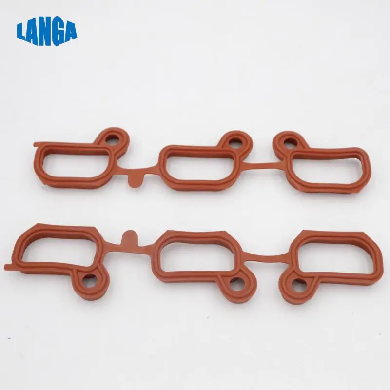 Engine Intake Manifold Gasket Set  Manifold to Cylinder Head Profile Gaskets For BMW E46 330Ci 325i  M54  OE: 11611436631