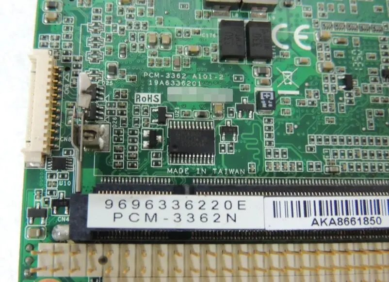 Imagem -03 - Original Fanless Ipc Cpu Board Pcm-3362 pc 104 Mais Placa-mãe Industrial Embutida pc 104 Plus Mainboard Pcm3362n 100 ok