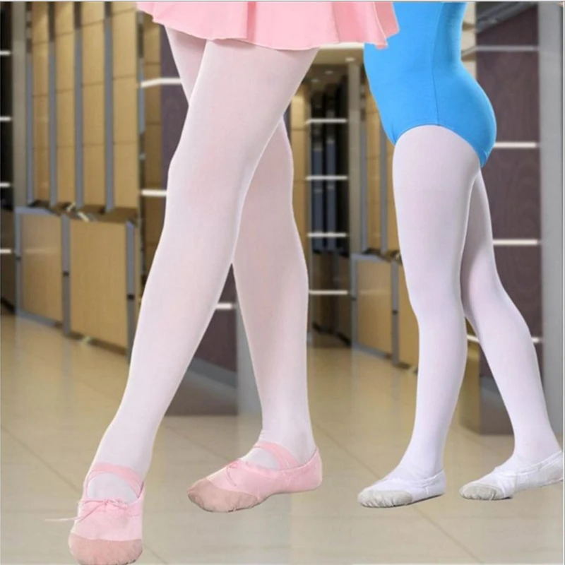 Pantimedias finas de terciopelo para niñas, medias de baile, Ballet, 14 colores, primavera y verano