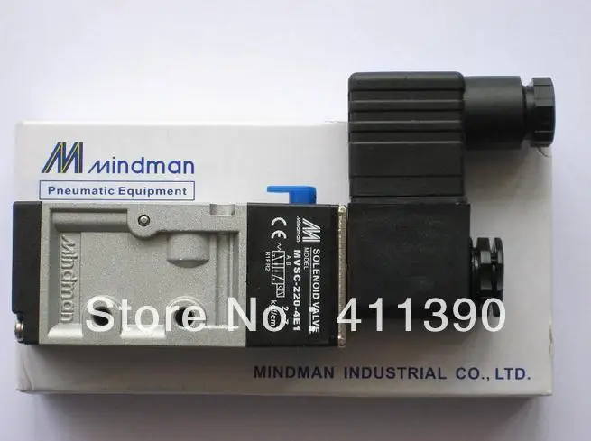 

MINDMAN Solenoid Valve MVSC-220-3E1 coil DC24V normally closed new taiwan original MVSC series