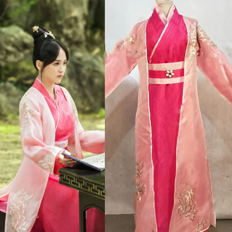 5 designs Costume Hanfu for Women for Latest TV Play Queen DuGu Chen Qiao'En Female Hanfu Swordlady Costume