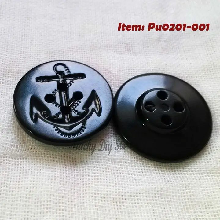 25mm / 28mm Anchor Buttons for military uniforms, naval urea buttons,fire prevention,radiation and environment temperature