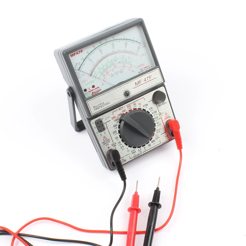 Multimeter MF47F MF-47F AC DC Voltmeter Ammeter Ohmmeter analogue multimeter ampere volt ohm meter