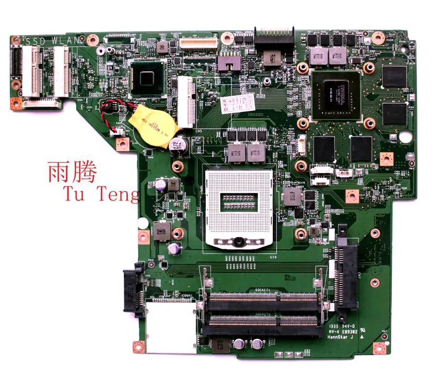 For MSI GE70 laptop motherboard MS-17571 VER: 1.1 HM86 N14E GTX760M GPU 100% test ok fast delivery